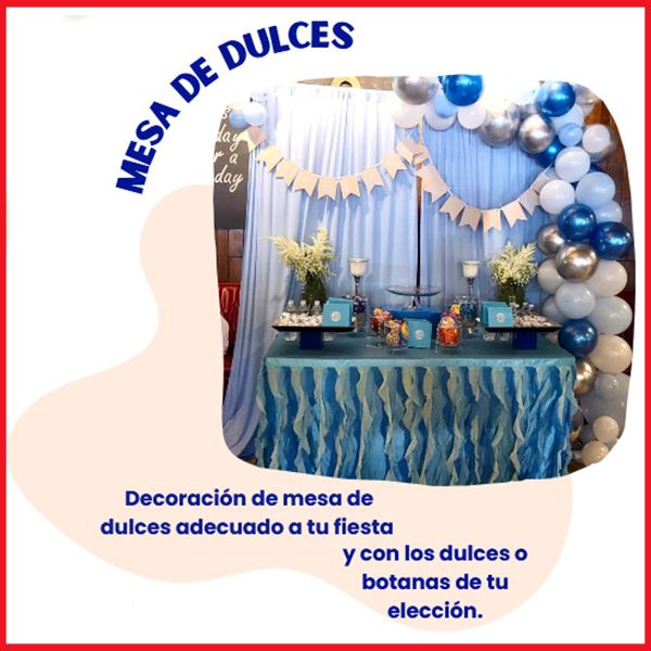mesa de dulces